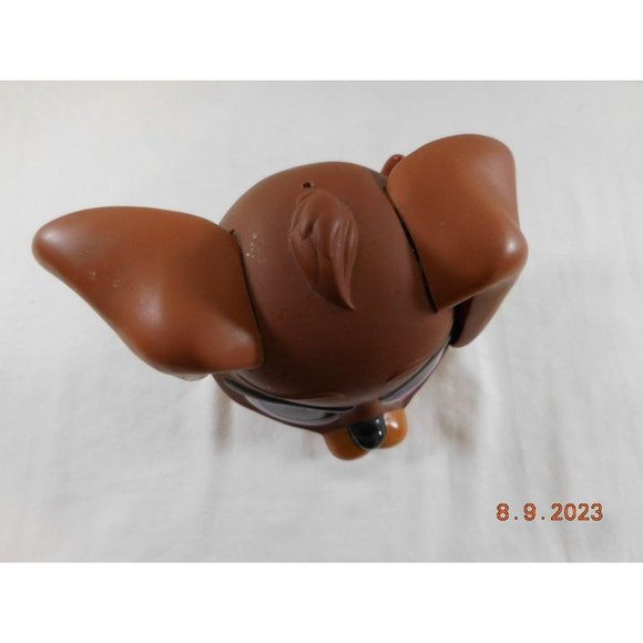 Littlest Pet Shop Brown Blue Eyes Walking Dog 9” x 7” Tested Works  TM & MGA Toy - Picture 8 of 9